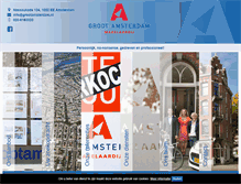 Tablet Screenshot of grootamsterdam.nl